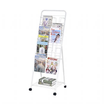 波浪層架與多用途台車,雜誌展示架,RK21007-1,瑞鞍企業